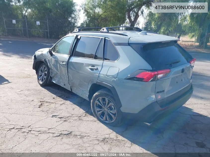 4T3B6RFV9NU088600 2022 Toyota Rav4 Hybrid Xle Premium