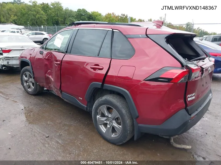 2022 Toyota Rav4 Le VIN: JTMLWRFVXND148367 Lot: 40479451