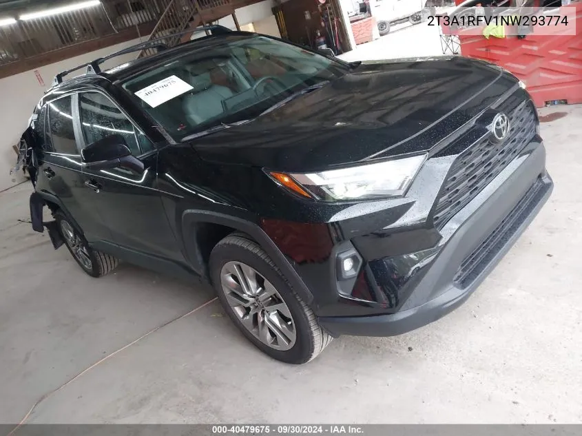 2022 Toyota Rav4 Xle Premium VIN: 2T3A1RFV1NW293774 Lot: 40479675