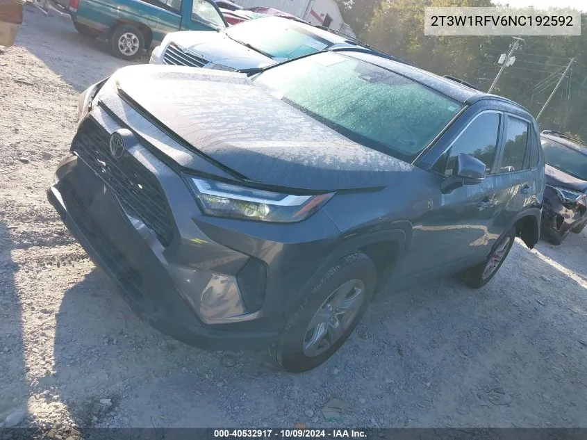 2022 Toyota Rav4 Xle VIN: 2T3W1RFV6NC192592 Lot: 40532917