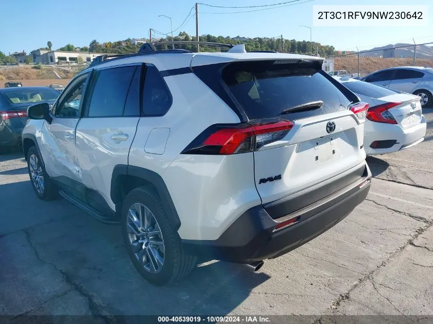 2022 Toyota Rav4 Xle Premium VIN: 2T3C1RFV9NW230642 Lot: 40539019