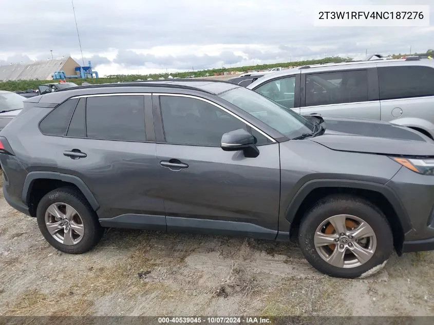 2022 Toyota Rav4 Xle VIN: 2T3W1RFV4NC187276 Lot: 40539045