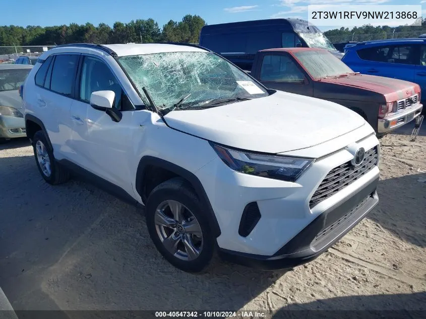 2022 Toyota Rav4 Xle/Xle Premium VIN: 2T3W1RFV9NW213868 Lot: 40547342