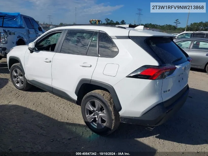 2022 Toyota Rav4 Xle/Xle Premium VIN: 2T3W1RFV9NW213868 Lot: 40547342