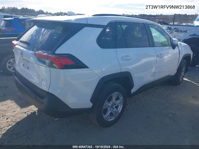 2022 Toyota Rav4 Xle/Xle Premium VIN: 2T3W1RFV9NW213868 Lot: 40547342