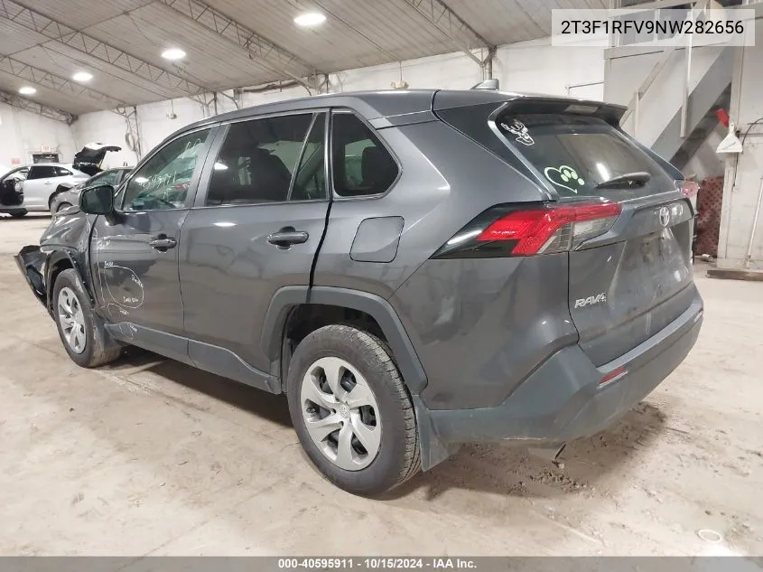 2022 Toyota Rav4 Le VIN: 2T3F1RFV9NW282656 Lot: 40595911