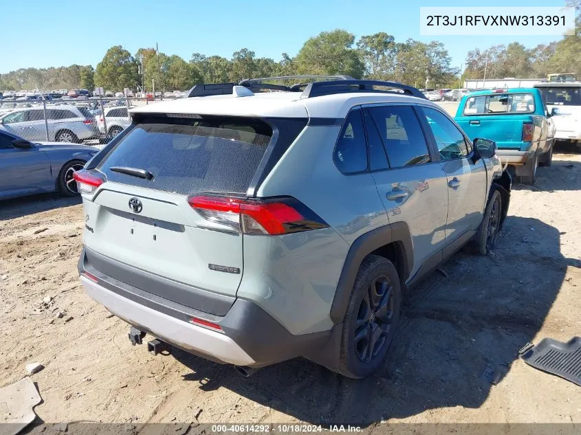 2022 Toyota Rav4 Adventure VIN: 2T3J1RFVXNW313391 Lot: 40614292