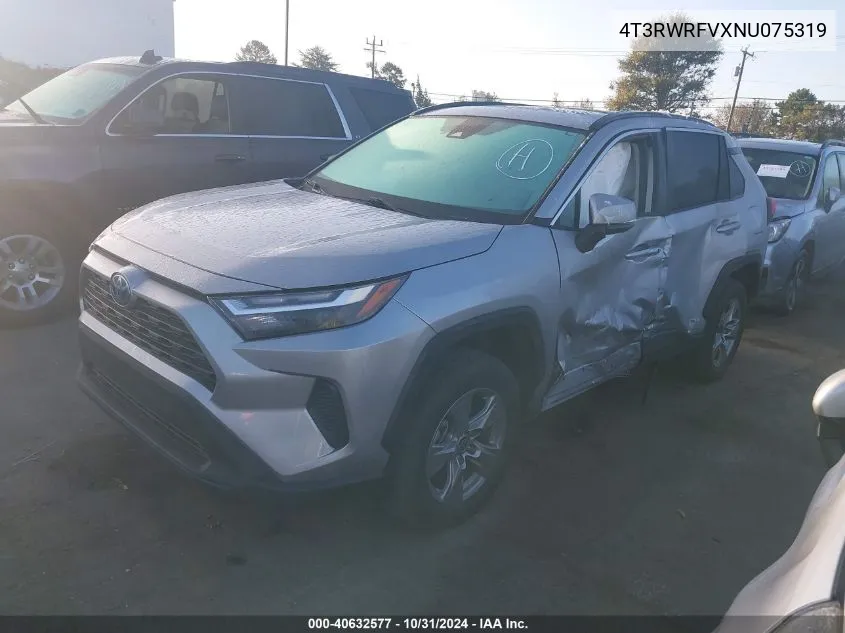 2022 Toyota Rav4 Hybrid Xle VIN: 4T3RWRFVXNU075319 Lot: 40632577