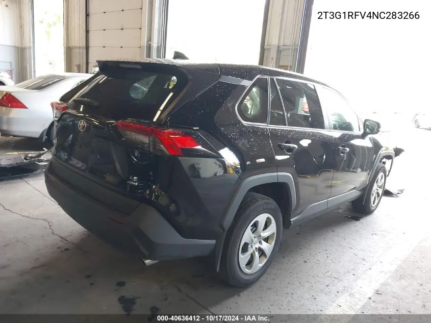 2022 Toyota Rav4 Le VIN: 2T3G1RFV4NC283266 Lot: 40636412