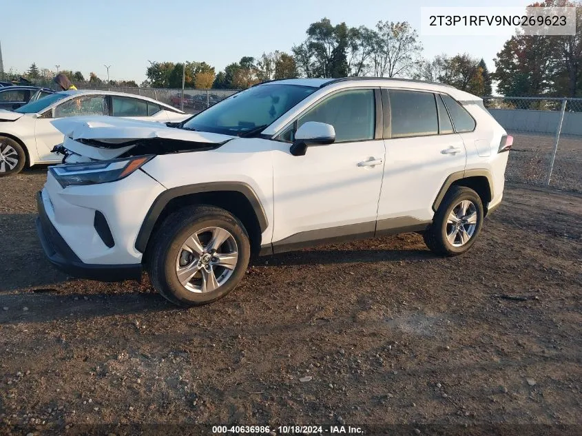 2022 Toyota Rav4 Xle VIN: 2T3P1RFV9NC269623 Lot: 40636986