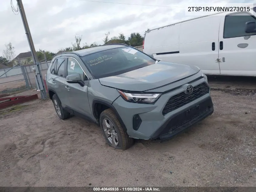 2022 Toyota Rav4 Xle VIN: 2T3P1RFV8NW273015 Lot: 40645935