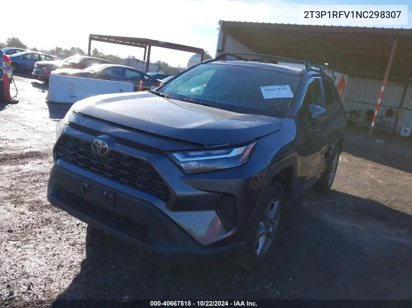 2022 Toyota Rav4 Xle VIN: 2T3P1RFV1NC298307 Lot: 40667515