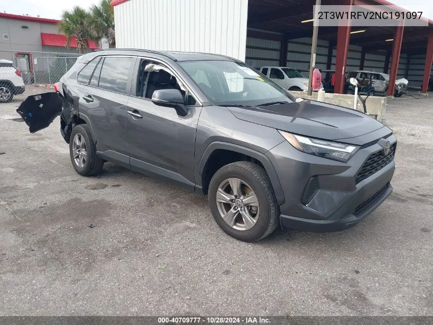 2022 Toyota Rav4 Xle VIN: 2T3W1RFV2NC191097 Lot: 40709777