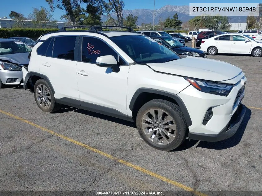 2022 Toyota Rav4 Xle Premium VIN: 2T3C1RFV4NW185948 Lot: 40779617