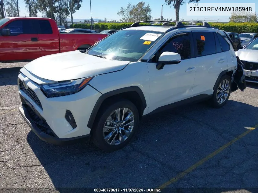 2022 Toyota Rav4 Xle Premium VIN: 2T3C1RFV4NW185948 Lot: 40779617