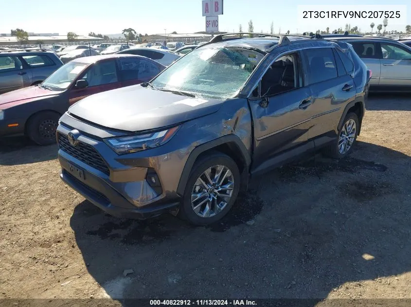 2022 Toyota Rav4 Xle Premium VIN: 2T3C1RFV9NC207525 Lot: 40822912