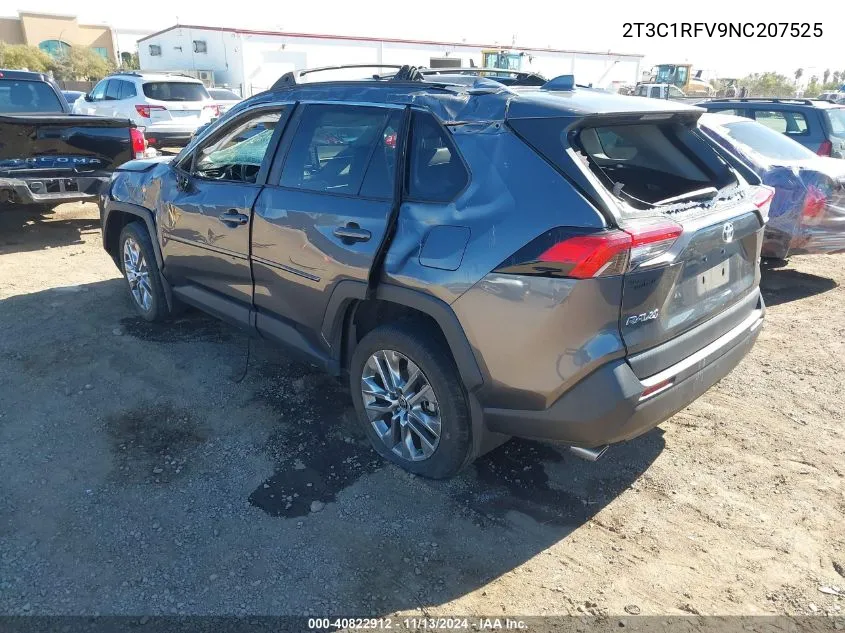 2022 Toyota Rav4 Xle Premium VIN: 2T3C1RFV9NC207525 Lot: 40822912