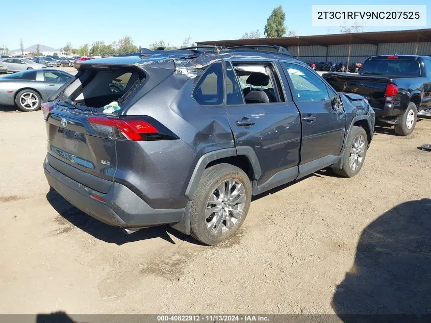 2022 Toyota Rav4 Xle Premium VIN: 2T3C1RFV9NC207525 Lot: 40822912