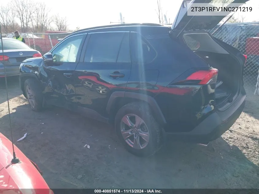 2022 Toyota Rav4 Xle VIN: 2T3P1RFV1NC271219 Lot: 40851574