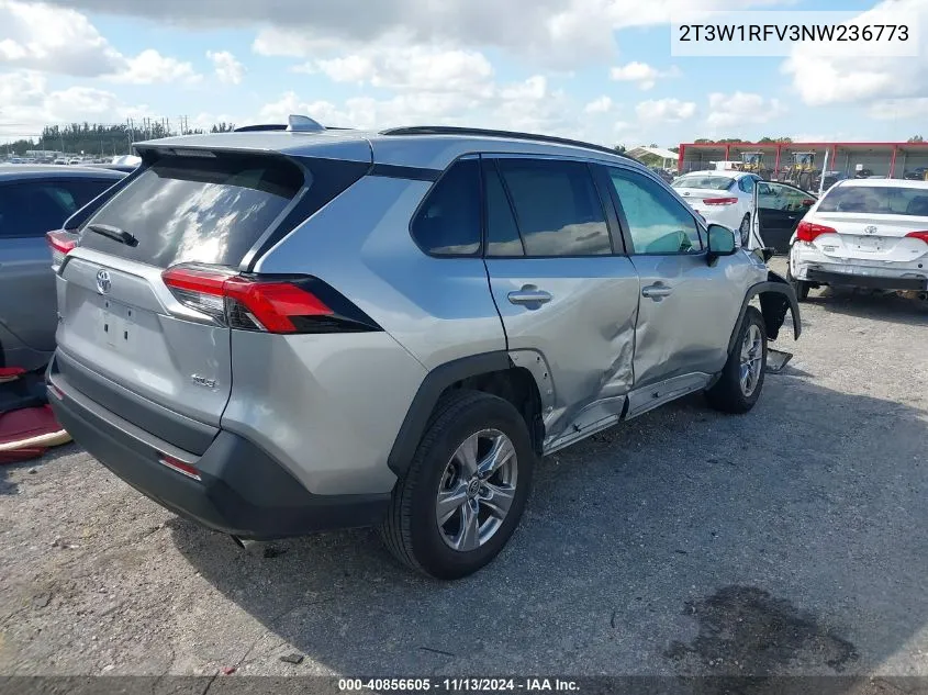 2022 Toyota Rav4 Xle VIN: 2T3W1RFV3NW236773 Lot: 40856605