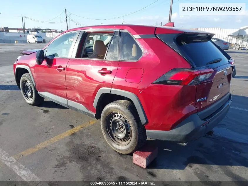 2T3F1RFV7NW293557 2022 Toyota Rav4 Le