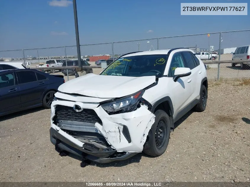 2023 Toyota Rav4 Hybrid Le VIN: 2T3BWRFVXPW177627 Lot: 12066685