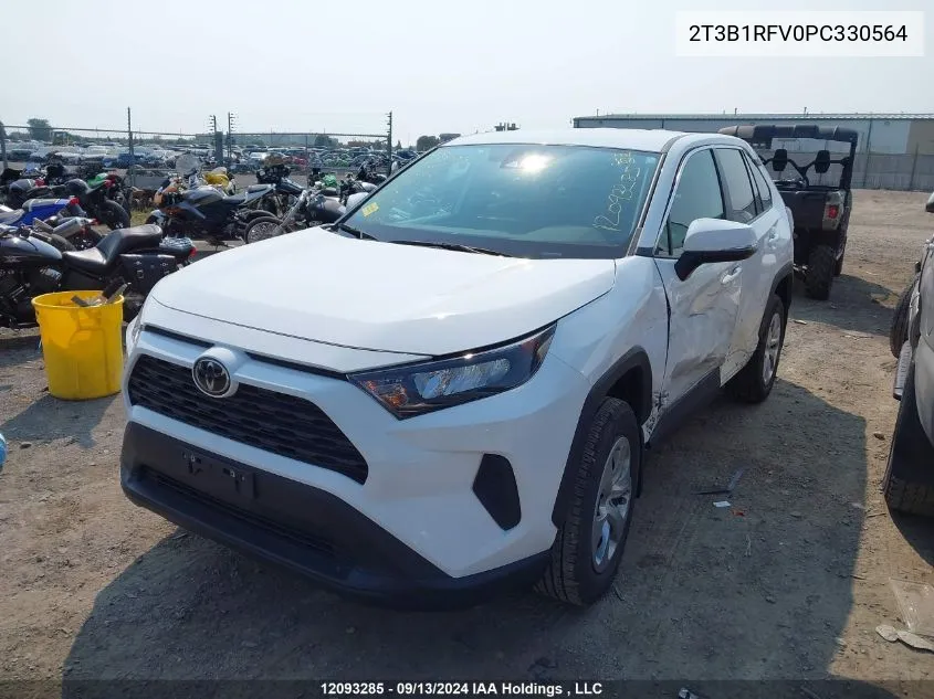 2T3B1RFV0PC330564 2023 Toyota Rav4 Le