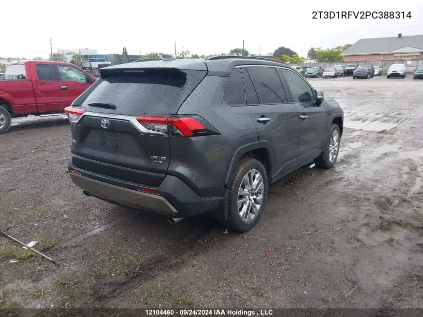 2T3D1RFV2PC388314 2023 Toyota Rav4