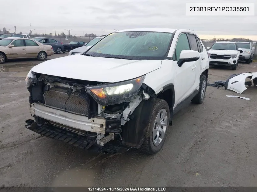 2T3B1RFV1PC335501 2023 Toyota Rav4 Le