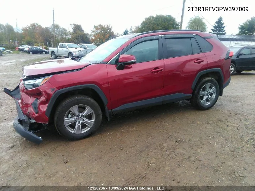 2023 Toyota Rav4 Xle/Xle Premium VIN: 2T3R1RFV3PW397009 Lot: 12120236