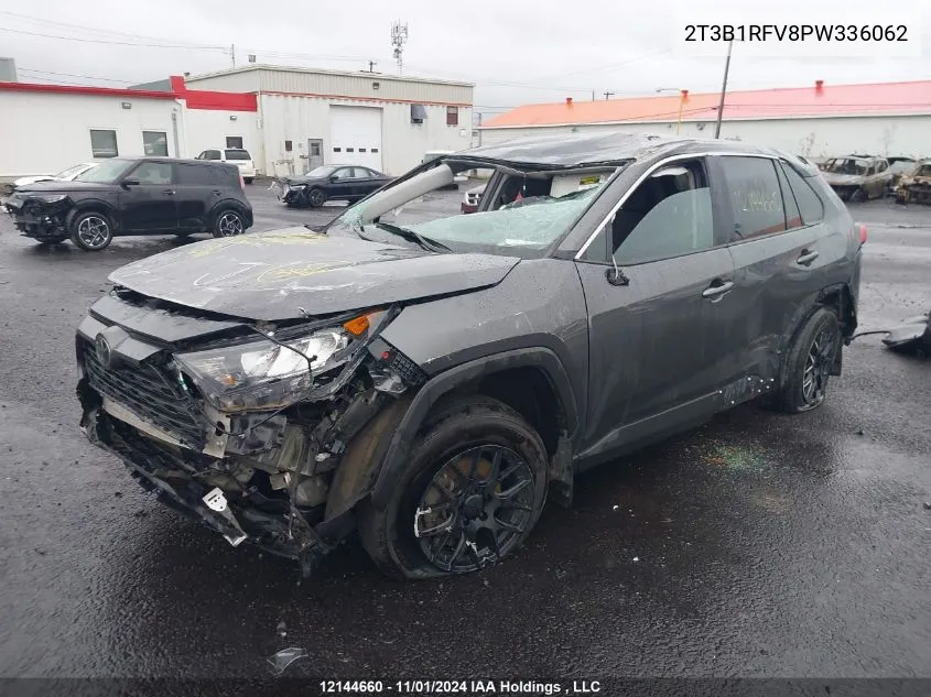 2023 Toyota Rav4 Le VIN: 2T3B1RFV8PW336062 Lot: 12144660