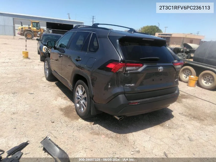 2023 Toyota Rav4 Xle Premium VIN: 2T3C1RFV6PC236113 Lot: 39557328