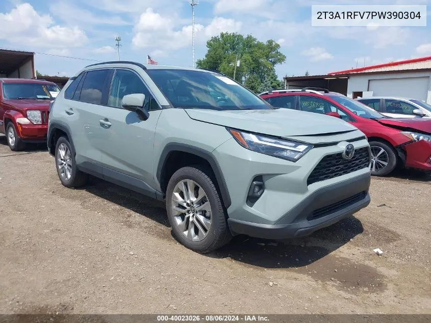 2023 Toyota Rav4 Xle Premium VIN: 2T3A1RFV7PW390304 Lot: 40023026