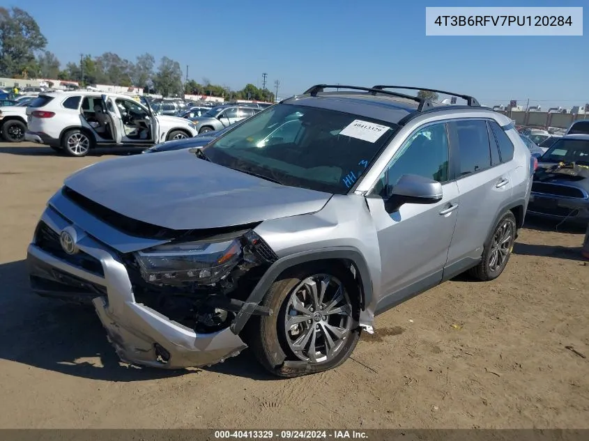 4T3B6RFV7PU120284 2023 Toyota Rav4 Hybrid Xle Premium