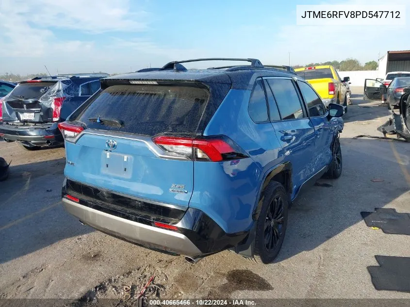 JTME6RFV8PD547712 2023 Toyota Rav4 Hybrid Xse