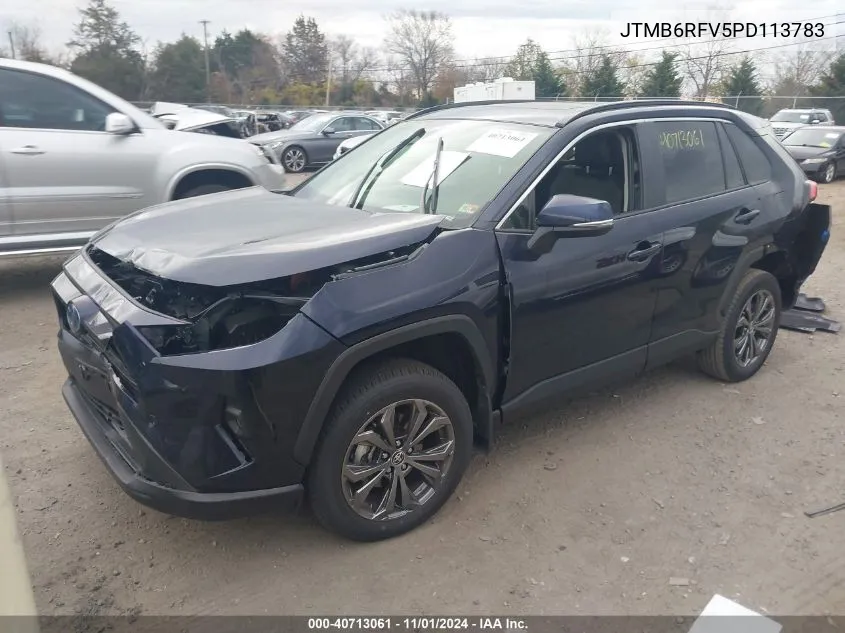 2023 Toyota Rav4 Hybrid Xle Premium VIN: JTMB6RFV5PD113783 Lot: 40713061