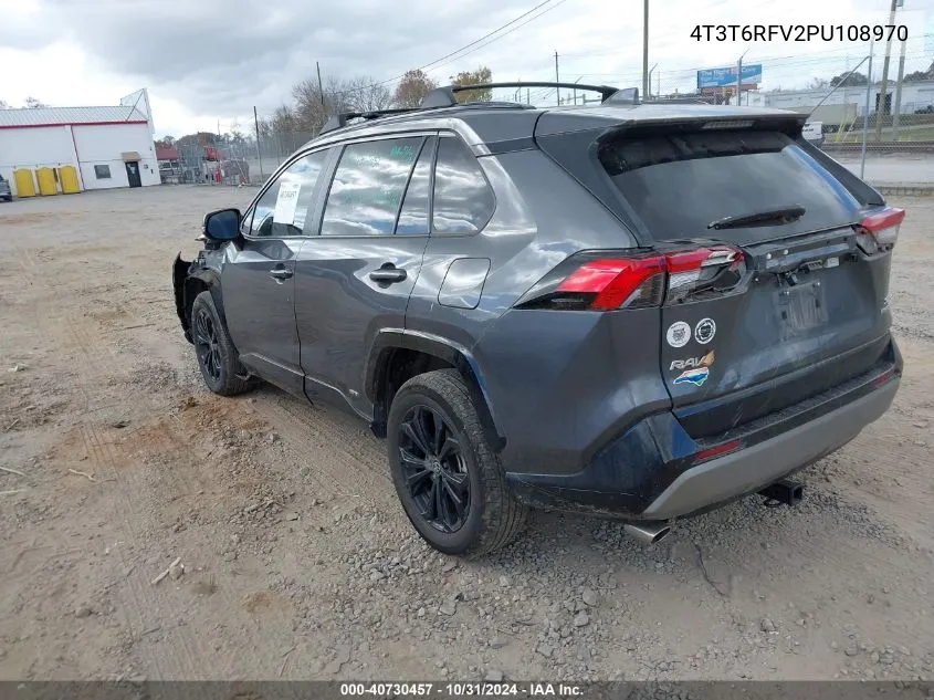 2023 Toyota Rav4 Hybrid Se VIN: 4T3T6RFV2PU108970 Lot: 40730457