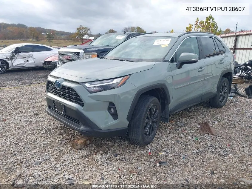 2023 Toyota Rav4 Hybrid Xle Premium VIN: 4T3B6RFV1PU128607 Lot: 40747118