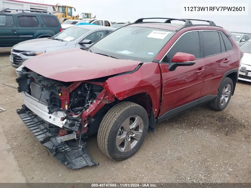 112T3W1RFV7PW2601 2023 Toyota Rav4 Xle