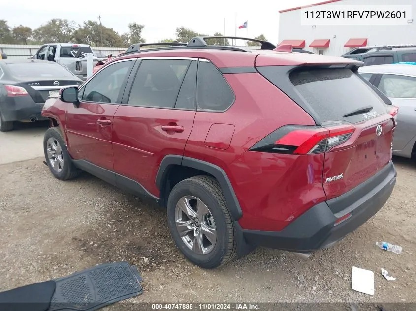 112T3W1RFV7PW2601 2023 Toyota Rav4 Xle