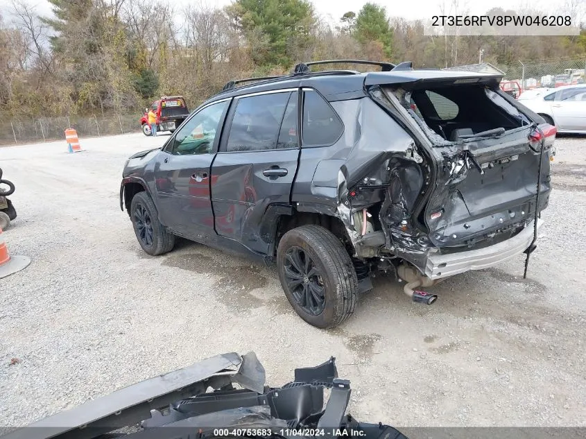 2023 Toyota Rav4 Hybrid Xse VIN: 2T3E6RFV8PW046208 Lot: 40753683