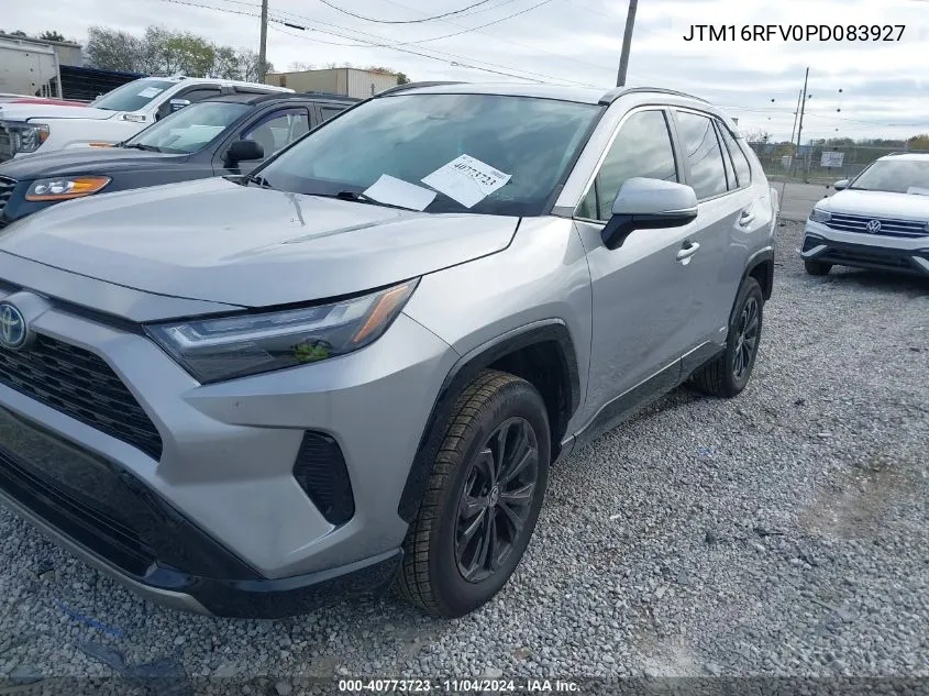 2023 Toyota Rav4 Hybrid Se VIN: JTM16RFV0PD083927 Lot: 40773723