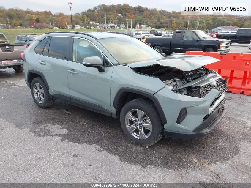 2023 Toyota Rav4 Hybrid Xle VIN: JTMRWRFV9PD196505 Lot: 40779672