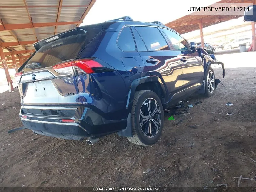 2023 Toyota Rav4 Prime Xse VIN: JTMFB3FV5PD117214 Lot: 40788730