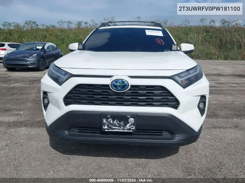 2023 Toyota Rav4 Hybrid Woodland Edition VIN: 2T3UWRFV0PW181100 Lot: 40800006