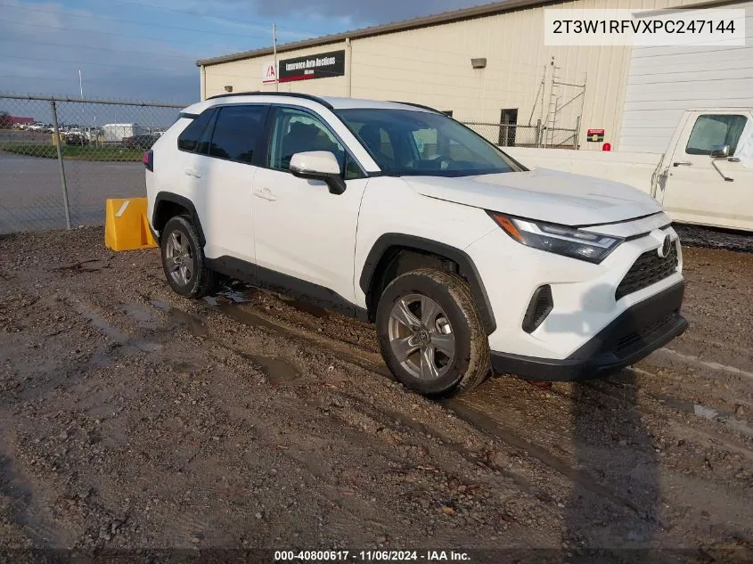 2023 Toyota Rav4 Xle VIN: 2T3W1RFVXPC247144 Lot: 40800617