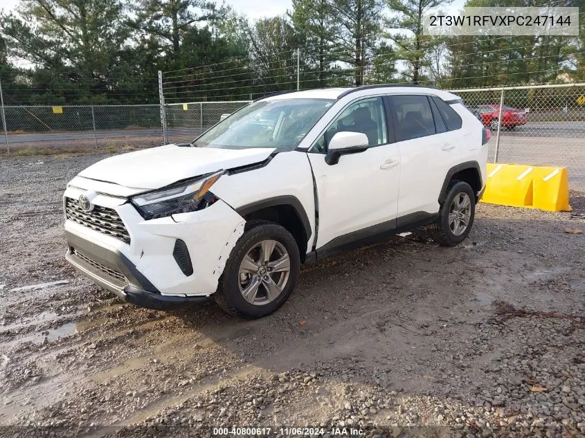 2023 Toyota Rav4 Xle VIN: 2T3W1RFVXPC247144 Lot: 40800617