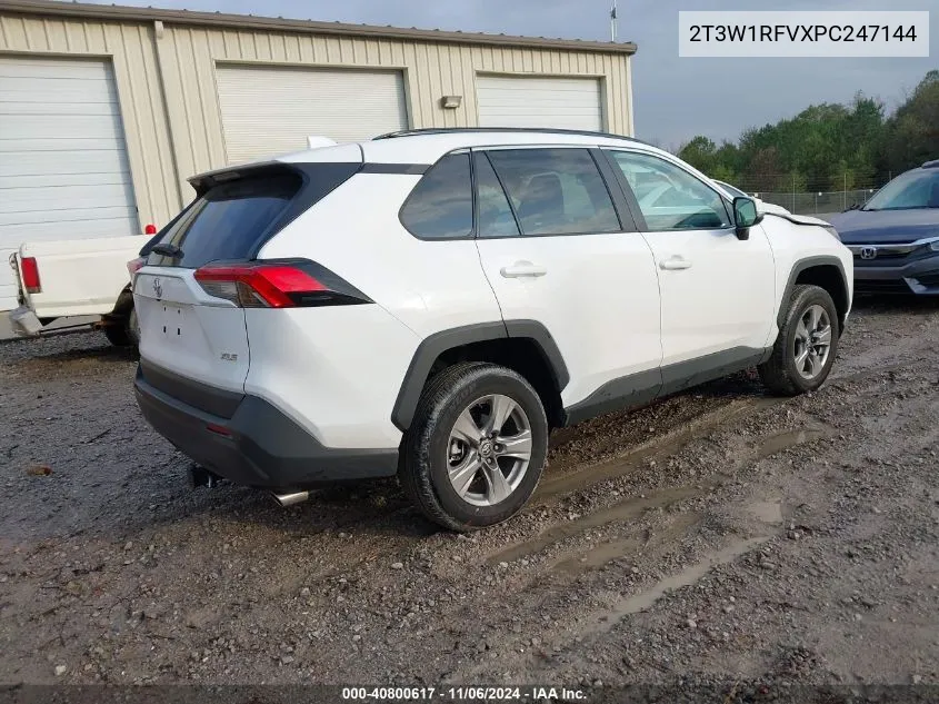 2023 Toyota Rav4 Xle VIN: 2T3W1RFVXPC247144 Lot: 40800617