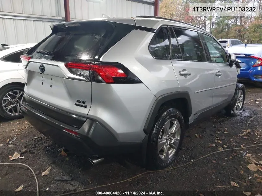 2023 Toyota Rav4 Hybrid Xle VIN: 4T3RWRFV4PU103232 Lot: 40804425