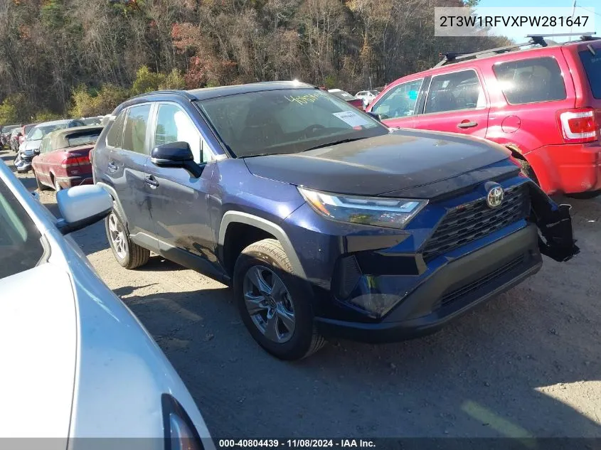 2023 Toyota Rav4 Xle VIN: 2T3W1RFVXPW281647 Lot: 40804439